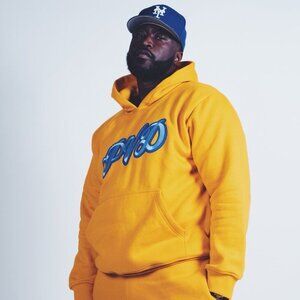 WWB Collector's Edition Yellow PVD Leisure Hoodie Men's XXL EUC